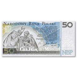 50 Zloty Pologne 2006 - Canonisation Jean-Paul II