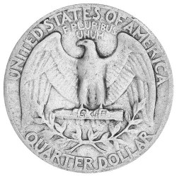 25 Cent Argent USA