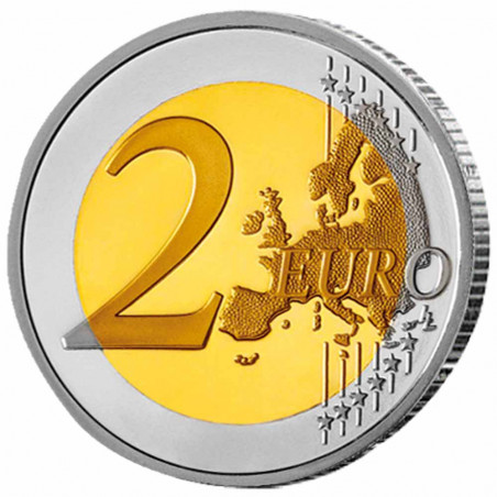 Rouleau de 25 pièces de 2 Euro L'Abbé Pierre