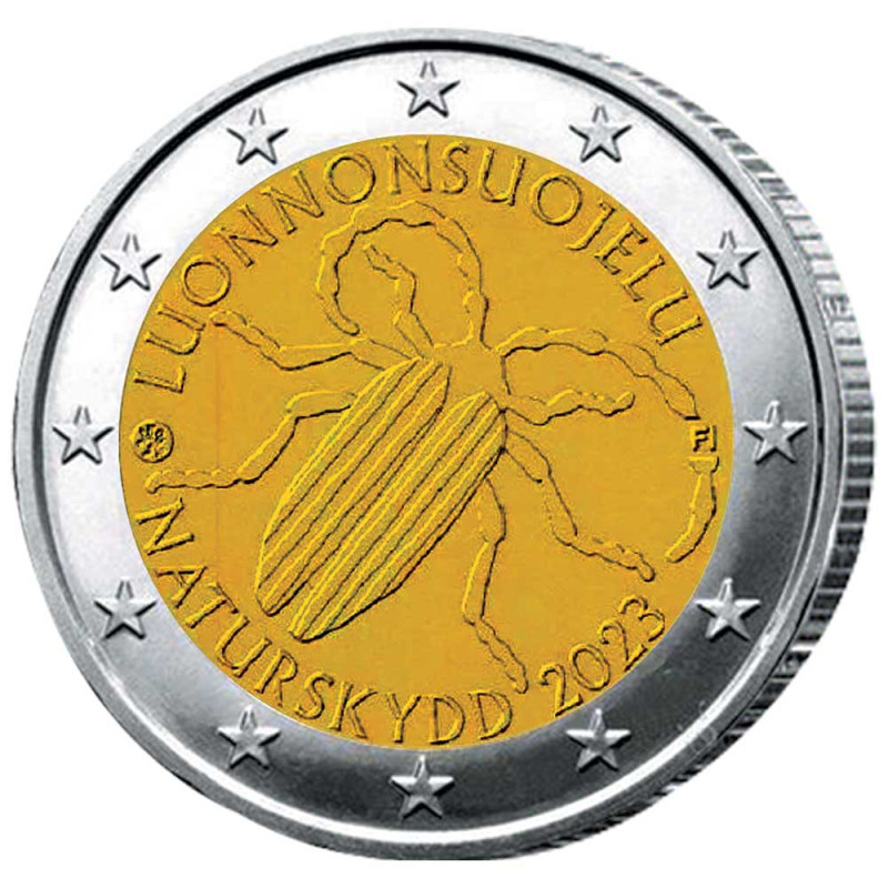 2 Euro Finlande 2023 Conservation de la nature Trésor du Patrimoine