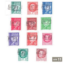 11 timbres Libération de...