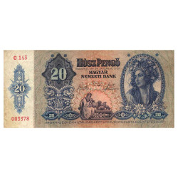 20 Pengö Hongrie 1941