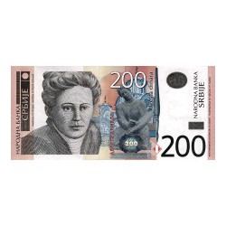 200 Dinars Serbie et...