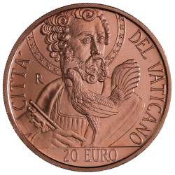 20 Euro Cuivre Vatican 2024...