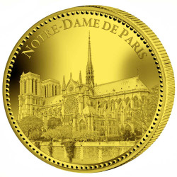 Notre Dame de Paris dorée