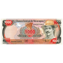 5 000 Cordoba Nicaragua -...