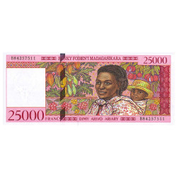 25 000 Francs Madagascar...