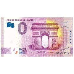 Billet Souvenir 0 Euro -...