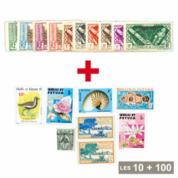 10 timbres Océanie