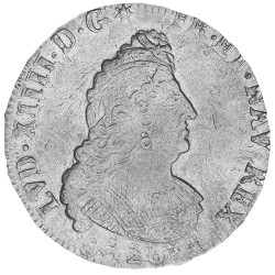 1/2 Écu Argent 1690-1709 -...