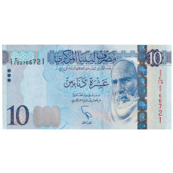 10 Dinars Libyens