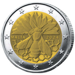 2 Euro Malte BU 2024 -...