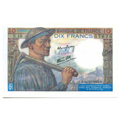 Billet 10 Francs Mineur