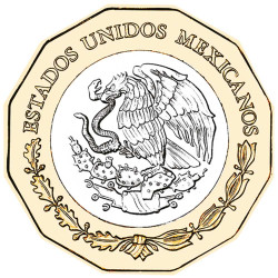 20 Pesos Mexique 2021