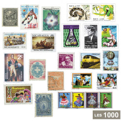 Lot 1000 timbres Amérique...