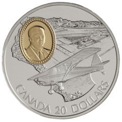 20 Dollars Argent Canada BE...