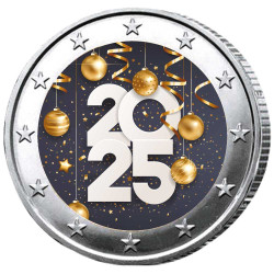 2 Euro Bonne Année 2025...