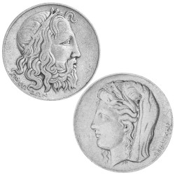 Lot 20 et 10 Drachmes Grèce...