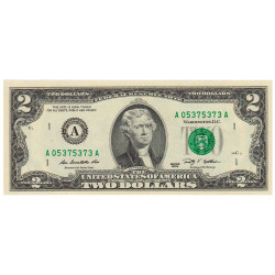 2 Dollars USA 2009 - Thomas...