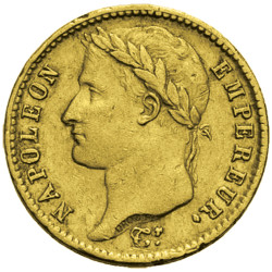 20 Francs Or Napoléon Ier...