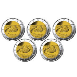 5 x 2 Euro Allemagne 2025 -...