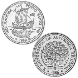 Lot 2 x 100 Escudos