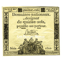 Assignat de 15 sols