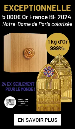 5 000€ Or Notre-Dame de Paris